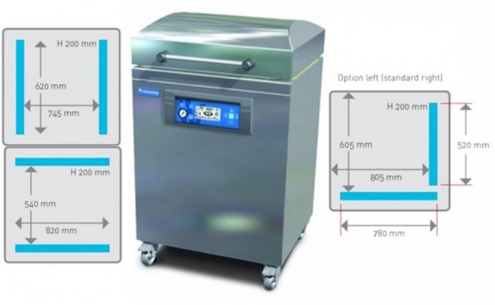 Système M5 - Scelleuse sous-vide à grande puissance