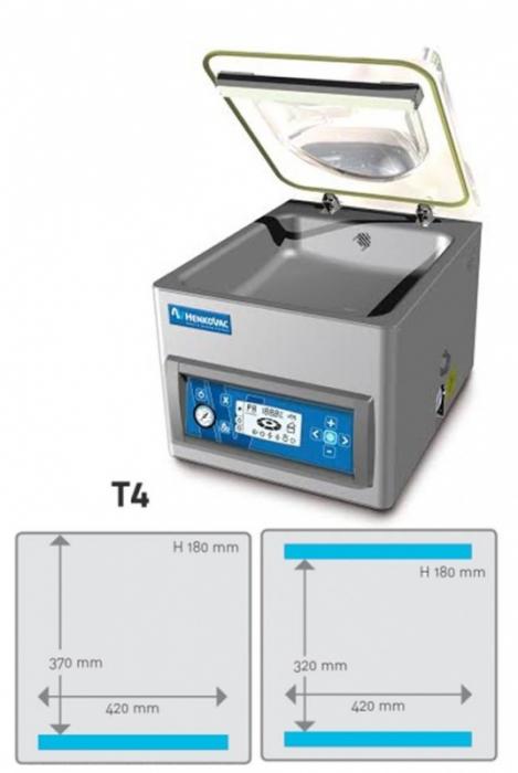 Système T4 - Scelleuse sous-vide de comptoir