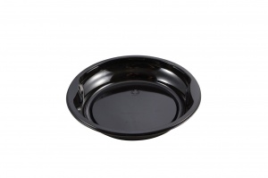 This CPET tray is environmentally friendly. It goes in the oven and microwave.