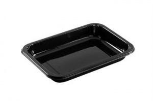 The CPET 2187 series trays is a mid sized tray ideal for smaller portion meals, lunch size meals, meals for diet conscious customers, etc..