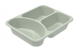 Picture of our 3 compartment 2235 tray