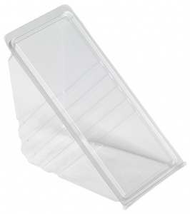 This is a tray made of APET material. It is famously used for cold sandwiches.