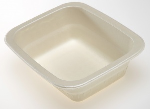 Our perfect compostable tray for hospitals, prisons and schools