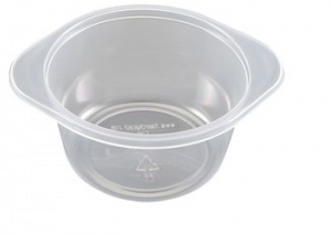 Shows a PP bowl for cold foods.